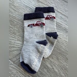 Janie and Jack Baby Race Car Socks 0-3 months